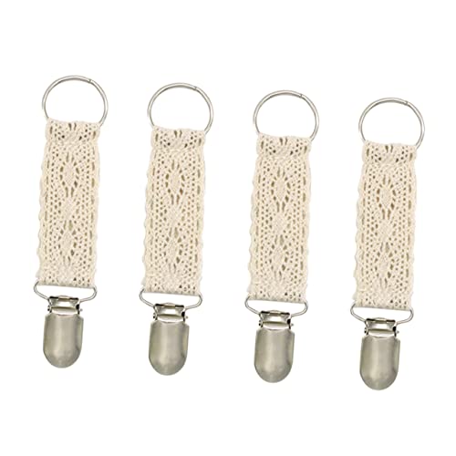 minkissy 4stücke Spitze Hutclips Für Reisen Praktische Taschenclips Für Draußen Vielseitige Hutclips Zum Befestigen Von Hüten Schals Und Zubehör von minkissy