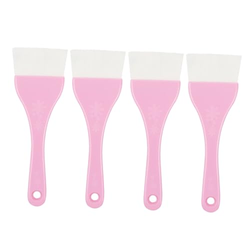 minkissy 4stücke Beauty Mask Pinsel Gesichtsmaske Hautpflege Und Makeup Wiederverwendbar Und Leicht Zu Reinigen Geeignet Für Gel Und Crememasken Farbdesign von minkissy