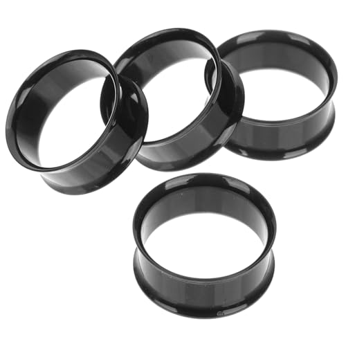 minkissy 4 Stück Ohr Tunnel Expander für Damen Herren Ohr Dehnen für Piercings Einfach zu Komfortabel von minkissy