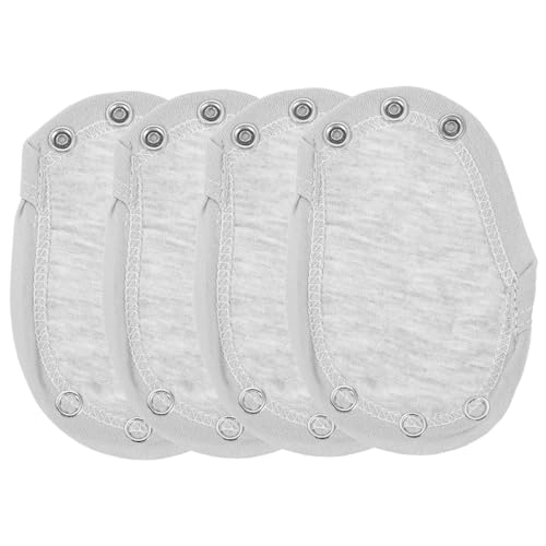 minkissy 4stücke Body-verlängerung Aus Baumwolle Für Kleinkinder Druckknopf-verlängerung Und Overalls Doppellagiges Design Für Wärme Und Komfort Für Heranwachsende Junge von minkissy