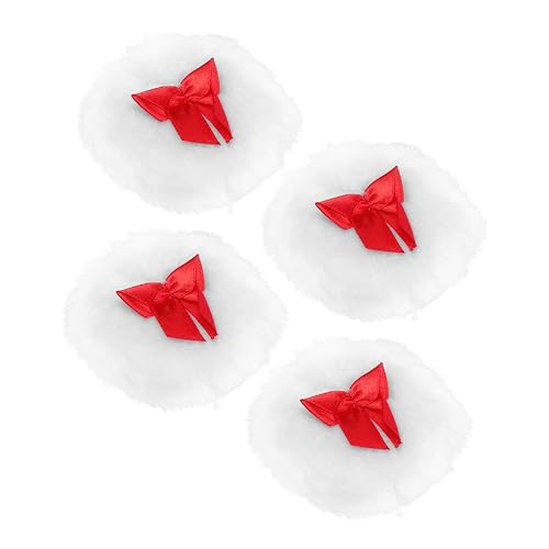 minkissy 4 Stück Puderquaste Make-up- Für Puder Funkeln Make-up-puderpads Schwamm Staubpuder Mit Puff Für Frauen Textmarker Zubehör Flüssig Pipette Schönheits-puff Kosmetik-puff Samt von minkissy