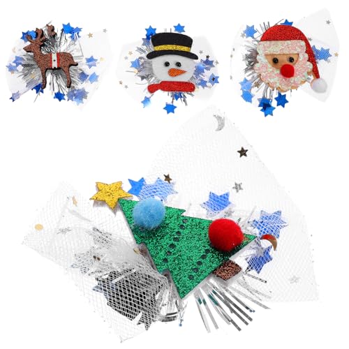minkissy Süße Weihnachts-haarnadeln Für Mädchen Und Frauen 4-teiliges Set Haarnadel-netzbesatz Modisches Haar-accessoire von minkissy