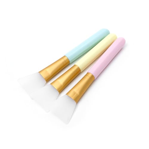 minkissy 4 Stück Schlammmischbürste Maskenpinsel Make-up-Pinsel für den Körper Gesichtscreme Löffel Schlafmasken Gesichtscremespatel gesichtsmaske Zubehör zum Mischen von Schlamm von minkissy