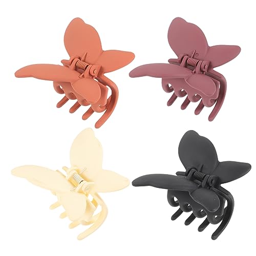 minkissy 4stücke Schmetterlings Haarklemmen Mit Schmetterlingen Haarklammern Für Frauen Und Mädchen Haarschmuck Für Party Geburtstag Weihnachten von minkissy