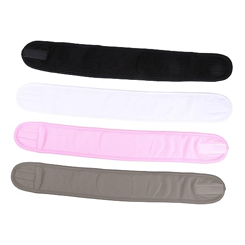 minkissy 4 Stück Stirnband Knall Haarband Make-up-haarband Kopftuch Für Frauen Vintage Haarband Frauen Make-up Haarband Europäisch Und Amerikanisch Stoff Mädchen von minkissy