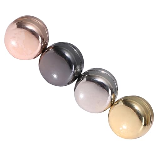 minkissy 4 Stück Strapazierfähige Hijab Magnete Kompakte Magnetknöpfe für Schals Wiederverwendbare Hijab Halter für Hochzeiten und Events Hochwertige Broschen für und Stil von minkissy