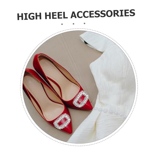 minkissy 4 Stück Teiliges Abnehmbare Schuhclips mit Funkelnden Strassblumen Vielseitige Schuhverzierungen für Sandalen und High Heels für Hochzeit Party und Abendkleidung von minkissy