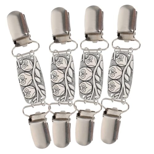 minkissy 4 Stück Teiliges Bird Cardigan Clips aus Zierliche Strickjacken Schal Klammern Stabile Broschen für Damen Vielseitige Anstecknadeln für Pullover Kleider Hemden Eleganter von minkissy