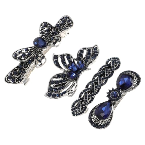 minkissy 4 Stück Teiliges Haarschmuck Stilvollen Strasssteinen und Blätterdesign Modische Haarspangen für Damen Vielseitige Haaraccessoires für Partys Zeremonien und Alltag minkissy 4 Stück Teiliges Haarschmuck Stilvollen Strasssteinen und Blätterdesign Modische Haarspangen für Damen Vielseitige Haaraccessoires für Partys Zeremonien und Alltag von minkissy