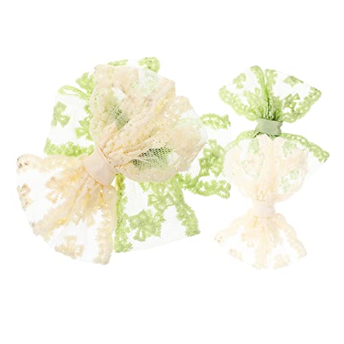 minkissy 4stücke Spitze Haarclips Haarspangen Dekorative Haarclips Für Kleinkinder Mädchen Geburtstag Party Schmuck von minkissy