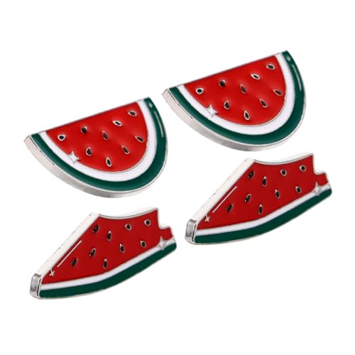 minkissy 4 Stück Wassermelonenbrosche Hutstift Cartoon-fruchtnadel Sommer-strand-geschenktütenfüller Cardigan Clip Wassermelonennadeln Blumenbrosche Schalkragen-clips Rot Zinklegierung minkissy 4 Stück Wassermelonenbrosche Hutstift Cartoon-fruchtnadel Sommer-strand-geschenktütenfüller Cardigan Clip Wassermelonennadeln Blumenbrosche Schalkragen-clips Rot Zinklegierung von minkissy
