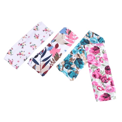 minkissy Bohemia Stirnband-set 4 Stück Elastisch für Damen Kopftuch für Yoga Laufen Sport von minkissy