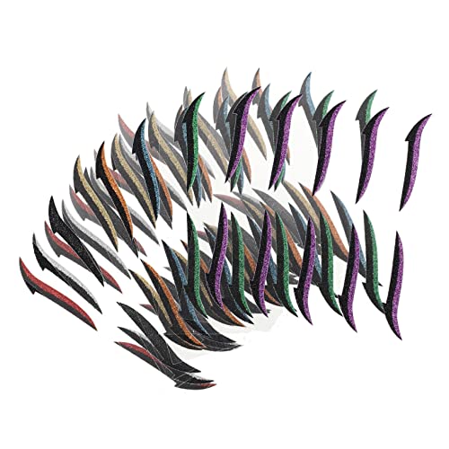 minkissy Doppelklebeband-aufkleber 8 Farben Gemischt Wiederverwendbare Eyeliner-aufkleber Für Frauen Und Mädchen von minkissy