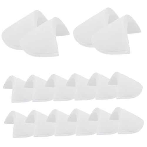 minkissy 40paare Schulterpolster Aus Schwamm Für Damenbekleidung Schulterpolster Für Kleider Und Röcke Atmungsaktive Und Rutschfeste von minkissy