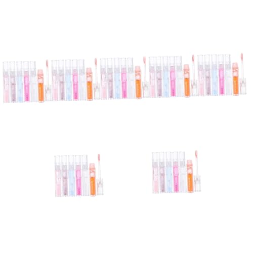 minkissy 42 Stk Lipgloss Feuchtigkeitsspendender Lippenstift kosmetischer Lippenstift Glitzer-Lippenstift Make-up-Lippenstift Frauen Lippenstift Kosmetik Zubehör Fräulein flüssig von minkissy