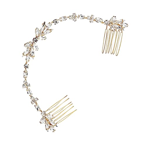 4 Stück Braut Hochzeit Kamm Haarspangen Für Damen Haarschmuck Für Frauen Hochzeit Haarbürste Für Frauen Diademe Für Frauen Strass-stirnband Zirkon Französisch Fräulein Perücke von minkissy