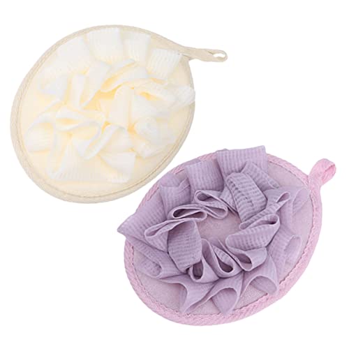 minkissy 4stücke Rückenschrubber Peeling-handtücher Aus Netz-luffa Für Dusche Geeignet Für Männer Und Frauen Sanftes Peeling Und Reinigung Der Haut von minkissy