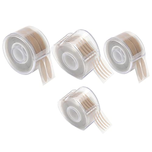 minkissy 4rollen Augenlid-klebeband Unsichtbare Augenlidstreifen Augenlifting-aufkleber Einfach Anzuwendendes Doppel-augenlid-band Schweißfest Und Atmungsaktiv von minkissy