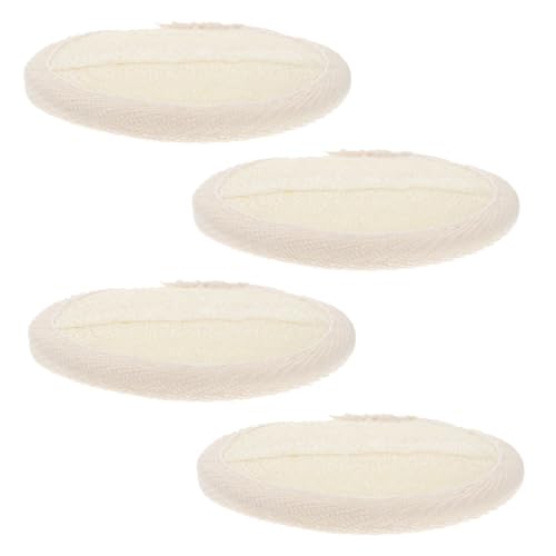 minkissy 4stücke Loofah Reinigungsschwämme Für Gesicht Sanfte Kosmetik-entferner Und Gesichtsreiniger Für Zuhause Und Unterwegs von minkissy