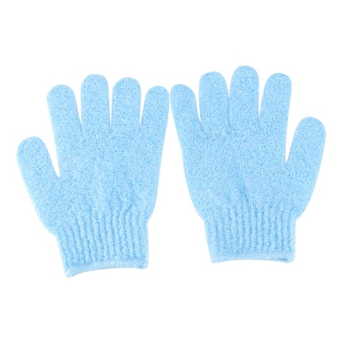 minkissy 2paar Körperpeelinghandschuh Mit Fünf-fingern Badehandschuh Schrubber Für Dusche Und Sauna Geeignet Für Männer Und Frauen Leicht Zu Reinigen Und Einzusetzen von minkissy
