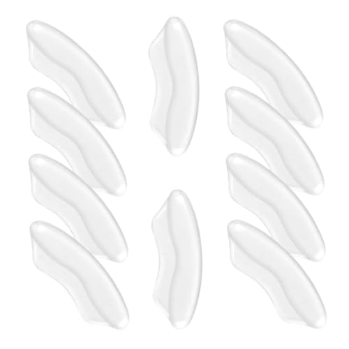 minkissy 5paare Selbstklebende Fersenkissen Für Damen Hochwertige Rutschfeste Einlagen Mit Doppelter Polsterung Für Hohen Tragekomfort Lockeren Schuhen Für High Heels Und Elegante von minkissy