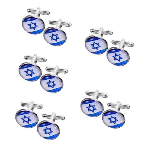 minkissy 5 Paare israelische Manschettenknöpfe Anzug Nieten Kleidung Manschettenknöpfe an den Ärmeln Anzug Manschettenknöpfe Hemdärmelverzierung Manschettenknöpfe für Hemden Zinklegierung minkissy 5 Paare israelische Manschettenknöpfe Anzug Nieten Kleidung Manschettenknöpfe an den Ärmeln Anzug Manschettenknöpfe Hemdärmelverzierung Manschettenknöpfe für Hemden Zinklegierung von minkissy