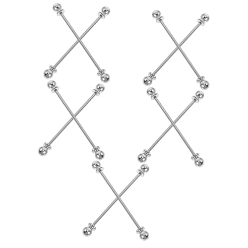 minkissy 5 Sätze Herren Kragenstifte Metall Krawattennadel Für Anzüge Formelle Anlässe Für Hochzeiten Partys Geschäftsmeetings Stilvolles Accessoire Für Männer 2 Stück * 5 von minkissy