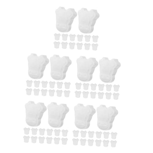 minkissy 5 Sätze Reiseduschtücher Einmalhandtücher Einmal Handtücher Handtuch Mit Aufhänger Wiederverwendbar Tragbar Multifunktionale Badetücher Mehrzweck-waschtücher Plastik 50 Stück * 5 von minkissy