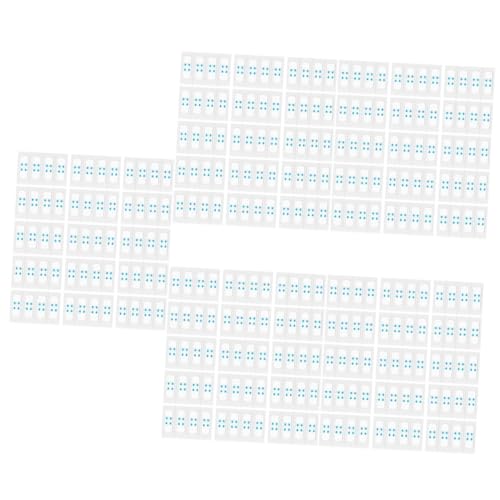 minkissy 5 Sets Gesichtslifting-aufkleber Hautklebeband Für Gesicht Und Hals Unsichtbares Facelifting-klebeband Und Bänder 240 Stück * 5 von minkissy