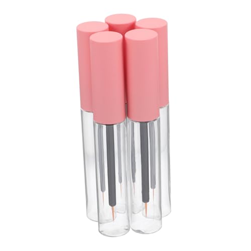 minkissy Eyeliner Tuben 5 Stück 10 ml Transparent mit Applikator Nachfüllbare Leere Wimperncreme Behälterflaschen Auslaufsicher Kompakt für Selbstgemacht Make Up Reisen und Zuhause von minkissy