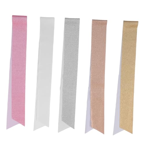minkissy 5 Stück Blanko Glitzerschärpe Machen Sie Ihre Eigenen Schärpen Partygeschenke Für Geburtstag Junggesellinnenabschied Abschlussfeier Hochzeit Schönheitswettbewerb Heimkehr minkissy 5 Stück Blanko Glitzerschärpe Machen Sie Ihre Eigenen Schärpen Partygeschenke Für Geburtstag Junggesellinnenabschied Abschlussfeier Hochzeit Schönheitswettbewerb Heimkehr von minkissy