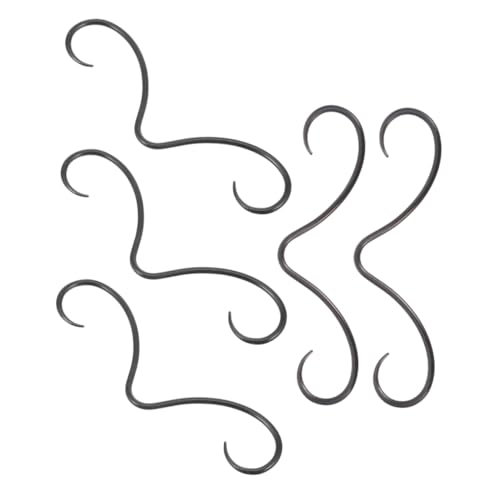 minkissy 5 Stück Teiliges Septum Nasenring Schnurrbart Design Rostfrei und Langlebig Modisches Piercing Schmuck für Damen und Herren Vielseitig Kombinierbar von minkissy