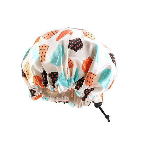 minkissy 5stücke Junge Mädchen Bademütze Aus Satin Mit Gummizug Für Kinderschlafmütze Haarschutz Für Junge Mädchen Elastischer Rand Für Bademütze Geeignet Für Zuhause Und Schlafen von minkissy
