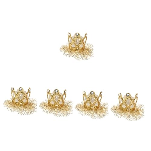 minkissy 5 Pcs Crown Hair Accessory Mini Hair Clips for Girls Rhinestone Headpiece Kids Hair Clips for Girls Hairpin Glitter Birthday Rhinestone Crystal Hair Barrettes Kid Hair Clip Candy von minkissy