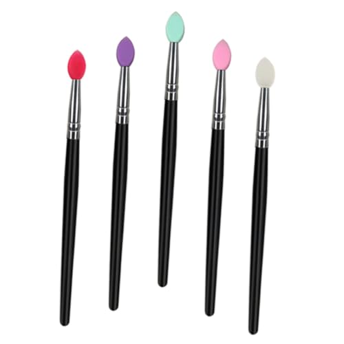 minkissy 5-teiliges Make-up-pinsel-set Für Damen – Lidschatten-rougepinsel-set – Make-up-tools Für Das Gesicht – Beauty-pinsel-set – Leicht Abwaschbar von minkissy