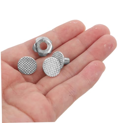 minkissy 50 Stück Ersatz Spikes aus für Eiskrallen Rutschfeste Schuhspikes für Wanderschuhe Einfache für Damen Hiking Boots und Wintereinsatz bei Schnee und Eis von minkissy