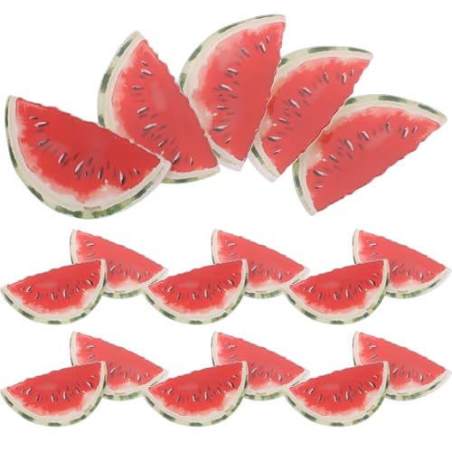 minkissy 50stücke Wassermelonen-anstecknadeln Im Cartoon-stil Süße Frucht-broschen Für Damen Hut-dekorationen Sommer-strand-accessoires Kawaii-abzeichen Für Hemden Und Taschen von minkissy