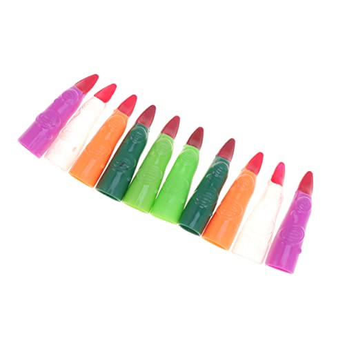 minkissy 50 Stück Teiliges Halloween Fake Nails aus Strapazierfähigem Kunststoff Leuchtend Farbig Realistisches Grusel Design mit Langen Spitzen Sichere Party und Cosplay Fingernägel für von minkissy