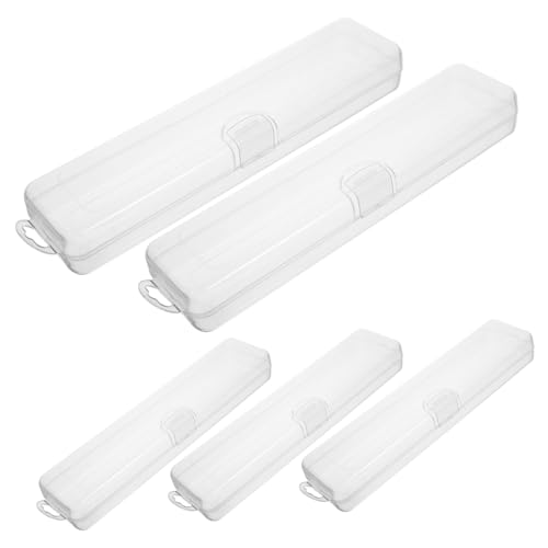 minkissy Pinsel Behälter Pinselhalter 5st Für Make-up-pinsel Zahnbürstenetui Zahnbürsten-tragetasche Make-up Pinsel Kunststoffbehälter Zahnbürstenschutzhüllen Zahnbürsten-organizer Pp von minkissy