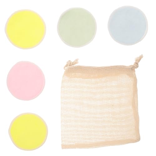 minkissy 5stücke Puderquaste Make-up Entferner Pad Mit Kordelzugbeutel Gesichtsreinigungspad Aus Flauschmaterial Wiederverwendbare Reinigungspads Für Make-up Removal minkissy 5stücke Puderquaste Make-up Entferner Pad Mit Kordelzugbeutel Gesichtsreinigungspad Aus Flauschmaterial Wiederverwendbare Reinigungspads Für Make-up Removal von minkissy