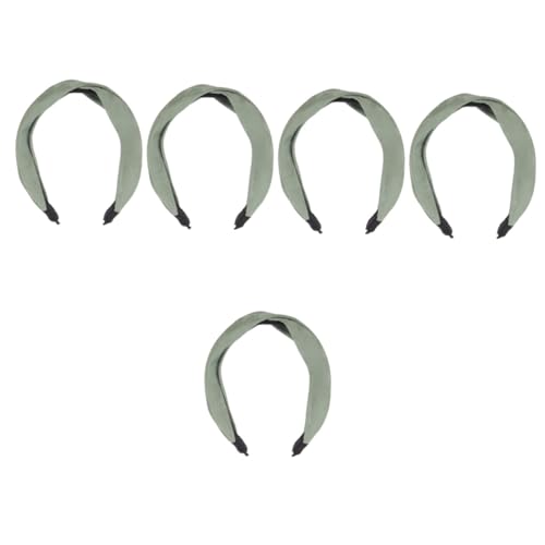 minkissy 5St Kreuz Stirnband Haarband Stirnbänder für Mädchen Yoga-Stirnband Frauen Tiara Haargummi Kopfschmuck für Mädchen festlicher Haarreif bilden schmücken Geschenk Schal Fräulein Pu von minkissy