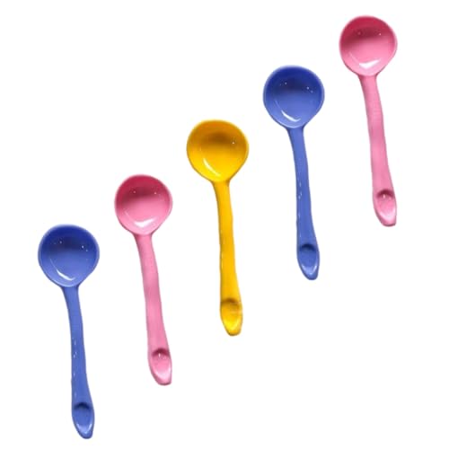 minkissy 5stücke Gesichtsmaske Messwerkzeuge Pulver Löffel Aus Pp Material Für Maskenpuder Mischen von minkissy