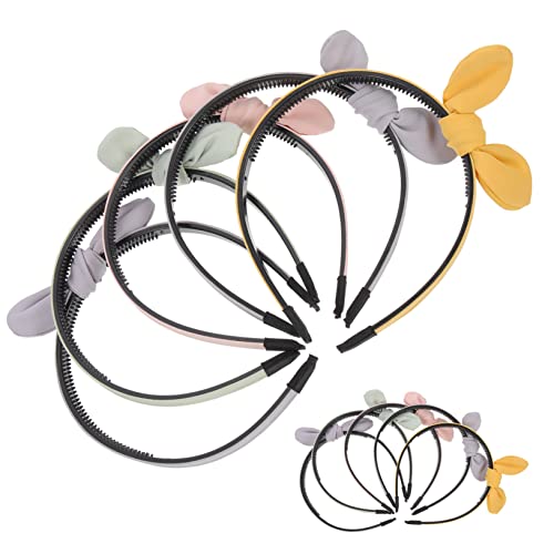 minkissy 5-teiliges Damen-stirnband-set Mit Schleife Haarband Nicht Weiches Material Für Weihnachts- Geburtstags- Und Festivaldekorationen von minkissy