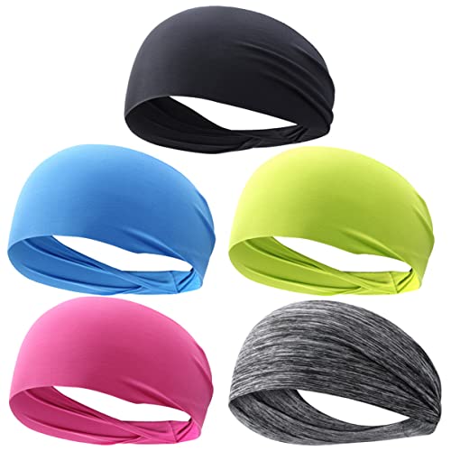 minkissy Stirnband Haar-accessoires Für Damen Und Herren Elastisch Sport-kopftuch Schnelltrocknend von minkissy