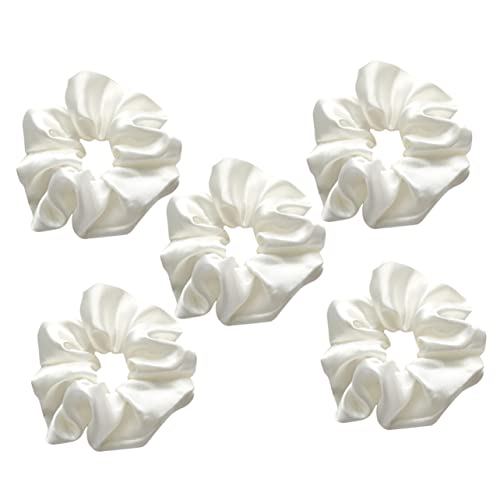 minkissy Schicke Haargummis Aus Satinseide – 5er-pack Haar-accessoires Für Damen Perfektes Partygeschenk minkissy Schicke Haargummis Aus Satinseide – 5er-pack Haar-accessoires Für Damen Perfektes Partygeschenk von minkissy