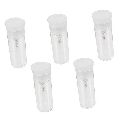 minkissy 5stücke Reise-flaschen Große Kapazität Wiederverwendbare Quetschflaschen Für Nagelpflege Make-up-entferner Und Flüssigkeiten Auslaufsicher Und Tragbar Für Zuhause Und von minkissy