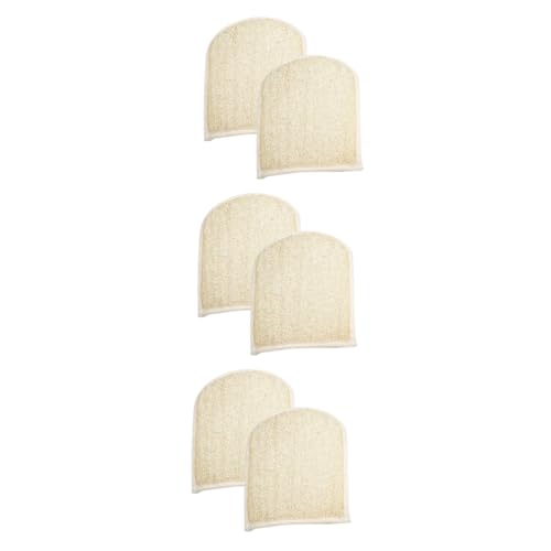 minkissy 6 Stk Badetuch luffa handschuh peelinghandschuh badebürsten Luffa-Handschuhe schälhandschuhe badelaken Bade-Peeling-Fäustlinge Luffa-Bade-Peeling-Handschuhe Badehandschuhe ， von minkissy