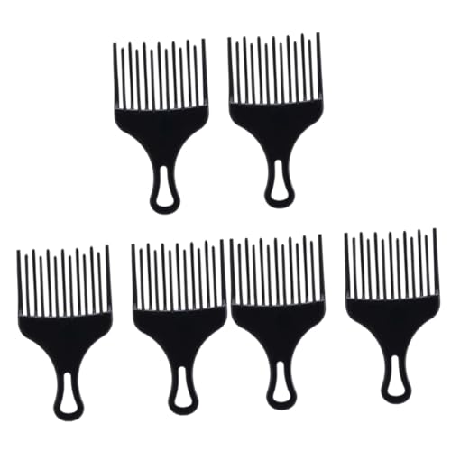 minkissy 6 Stk Geflochtene Perücke Herrenanzüge Haarstyling-werkzeuge Kämme Für Herrenkamm Anzüge Für Männer Afro-perücke Haarschmuck Friseurkamm Rechenkamm Locken Bürste Mann von minkissy