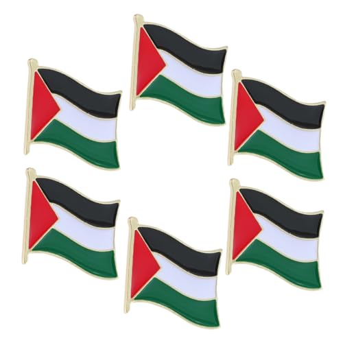 minkissy 6 Stück Fahnenbrosche Flagge Stolz-pin Stifte Stand Anstecknadeln Patriotisches Abzeichen Broschen Für Männer Broschennadel Anstecknadel Für Männer Legierung minkissy 6 Stück Fahnenbrosche Flagge Stolz-pin Stifte Stand Anstecknadeln Patriotisches Abzeichen Broschen Für Männer Broschennadel Anstecknadel Für Männer Legierung von minkissy