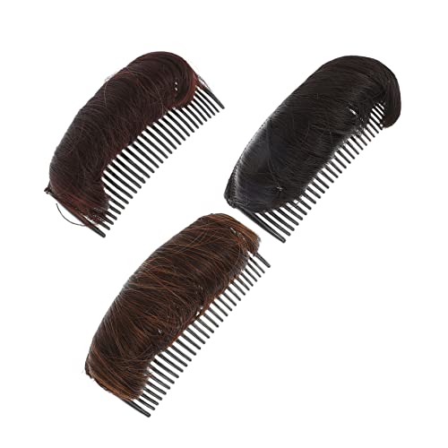 6 Stk Haarnadel erhöhen Werkzeug zur Erhöhung des Haarvolumens Haarspangen für Locken Kamm Tiara Pad zur Erhöhung des Haarvolumens Haarpolstereinsätze Mädchen Haarschmuck Haarset von minkissy